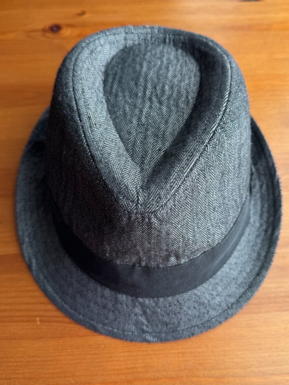 EUC Stetson Herringbone Fedora Hat in Small/Medium